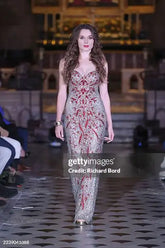 Couture Beaded Gown – Paris Fashion Week Runway Piece
